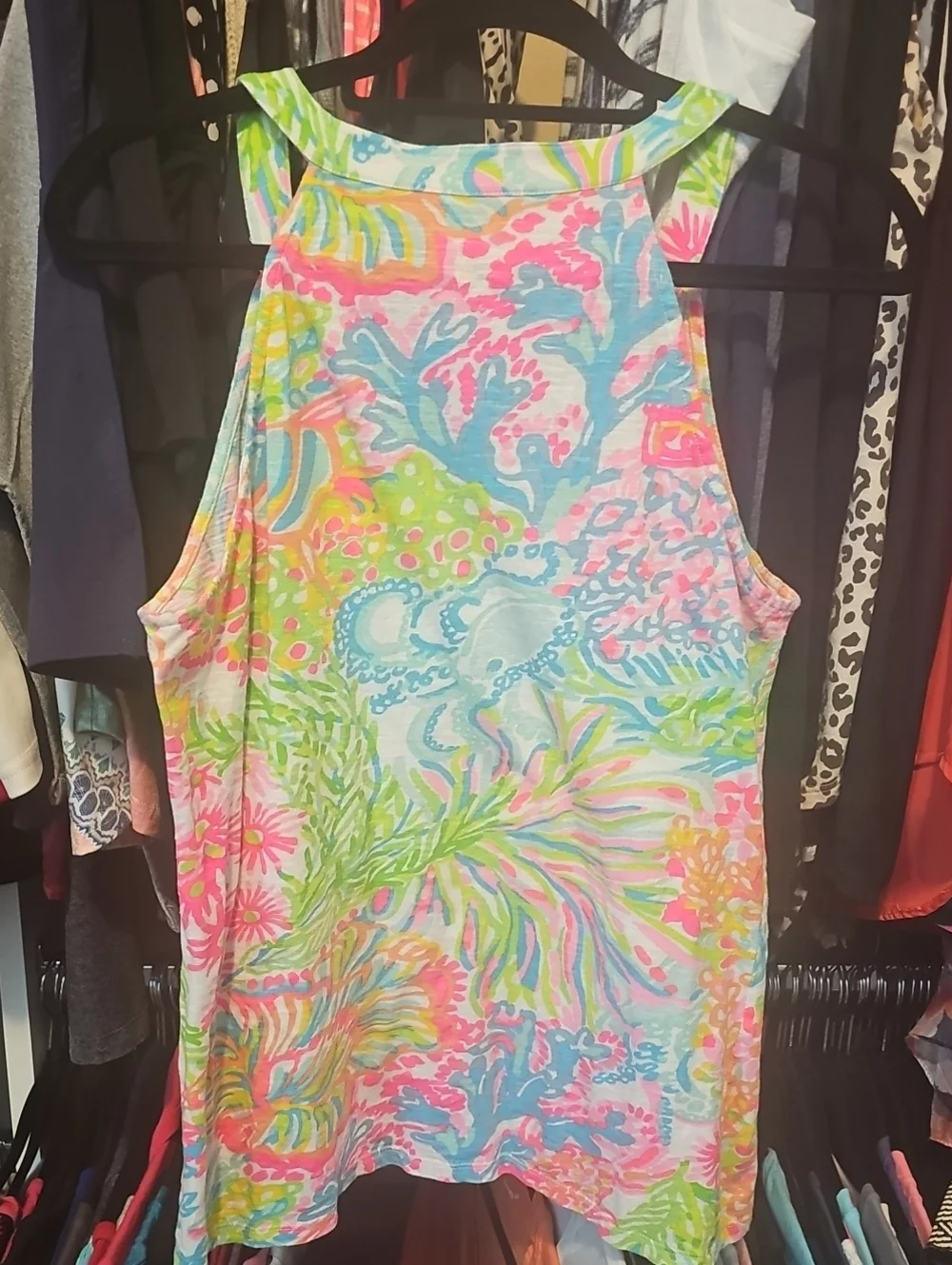 LILLY PULITZER TANK RN # 88189 - Picture 3 of 5